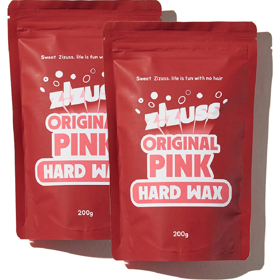 Sáp wax lông cao cấp Zizuss Original Pink Hard Wax- 200g