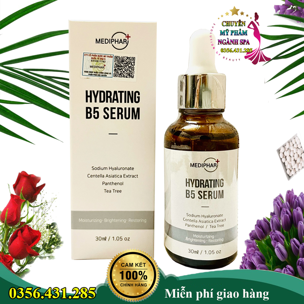 Serum phục hồi cấp ẩm Mediphar+ Hydrating B5 30ml
