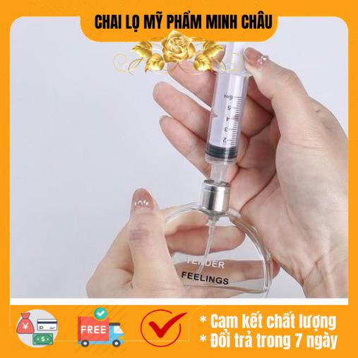 Ống xilanh có đầu chiết nước hoa 10ml / dụng cụ chiết nước hoa