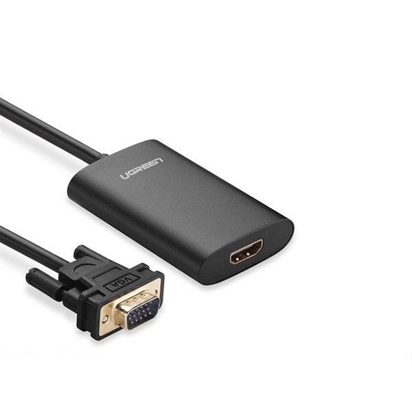 Cáp chuyển vga sang hdmi tích hợp audio - ugreen 40264