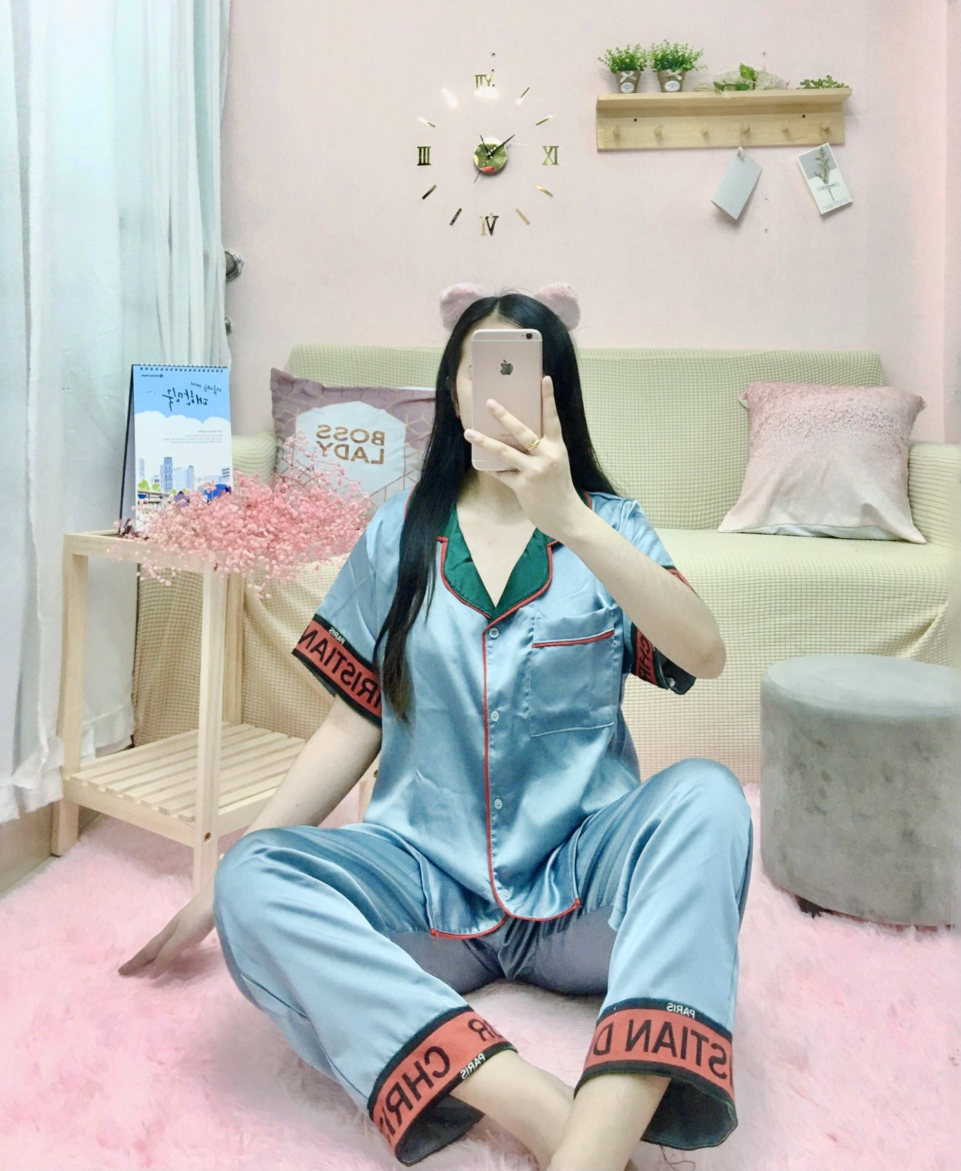 Bộ ngủ Lụa Satin Cộc dài Cực xinh Phần 2 ❤️ Lụa cao cấp freesize ❤️ trùm sỉ lẻ Rosie ❤️ Sam ❤️ queen jume mai ngô ❤️ Latin ❤️ thun ❤️ Đồ bộ ❤️ Bộ ❤️ Ngủ ❤️ Nhà ❤️ Nữ ❤️ Sức khoẻ ❤️ cao cấp p2