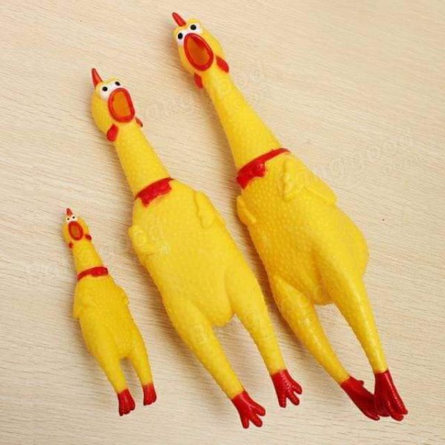 Gà nhựa cho thú cưng gà S