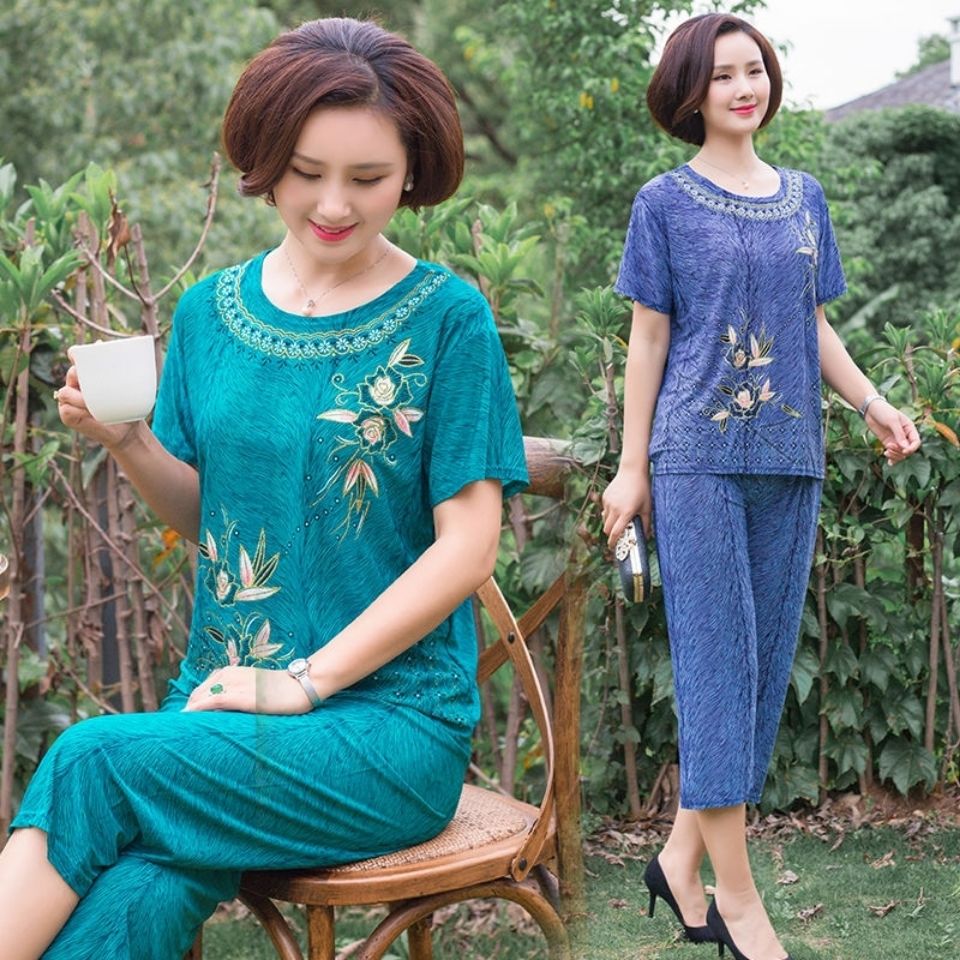 Bộ mặc nhà cho bà cho mẹ