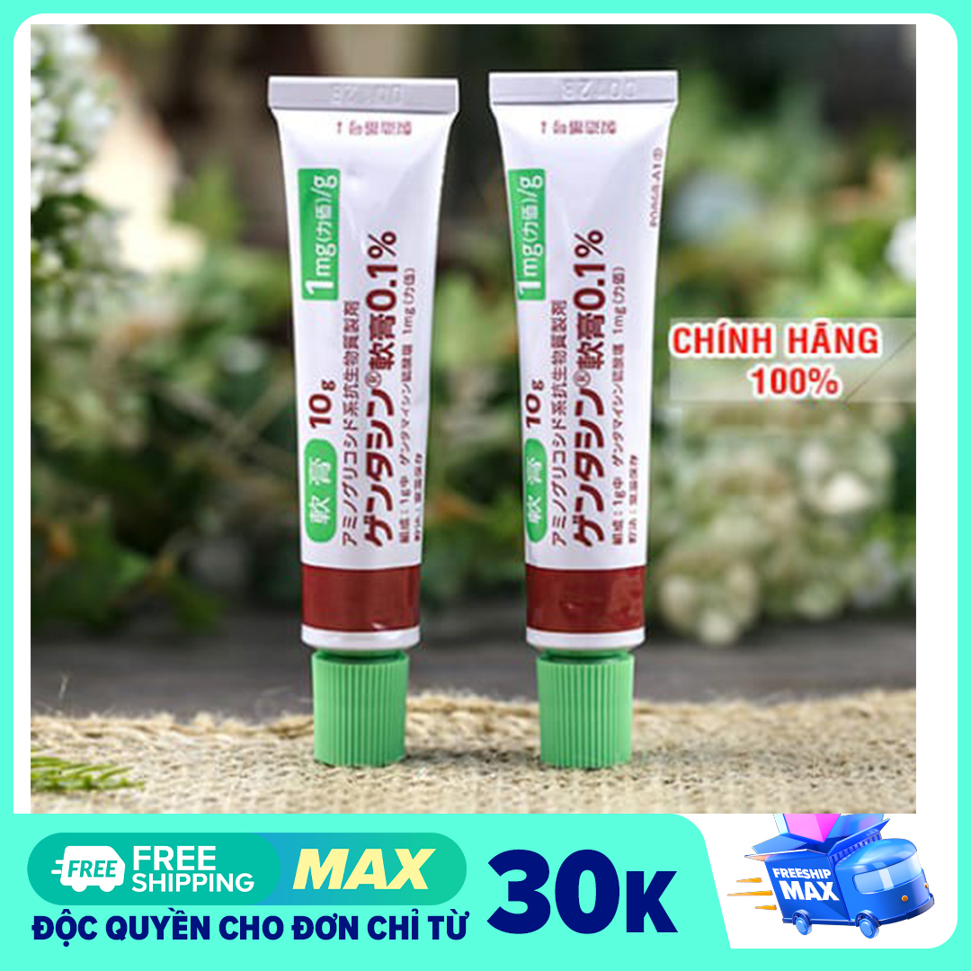 [MỚI 2024] Kem bôi sẹo Gentacin Nhật Bản -  Kem sẹo Gentacin 10g - Kem làm mờ Sẹo Nhật Xóa Thêm, Liền sẹo lồi, sẹo lõm, sẹo lâu năm