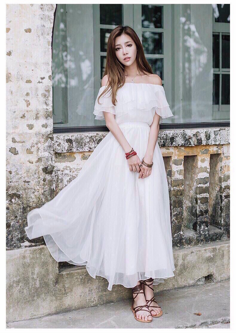 [HCM]ĐẦM VOAN TRỄ VAI THIẾT KẾ BÈO THƯỚT THA GỢI CẢM CHO PHÁI ĐẸP THÍCH HỢP DẠO PHỐ DU LỊCH ĐI BIỂN QCS