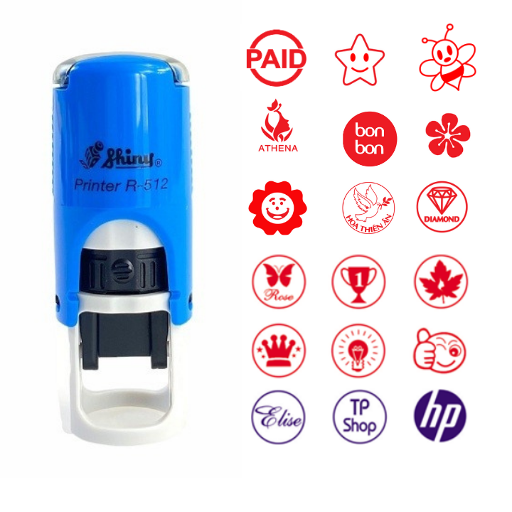 [HCM]Con Dấu Sticker Con Dấu Tích Điểm Đóng Lên Giấy Thường