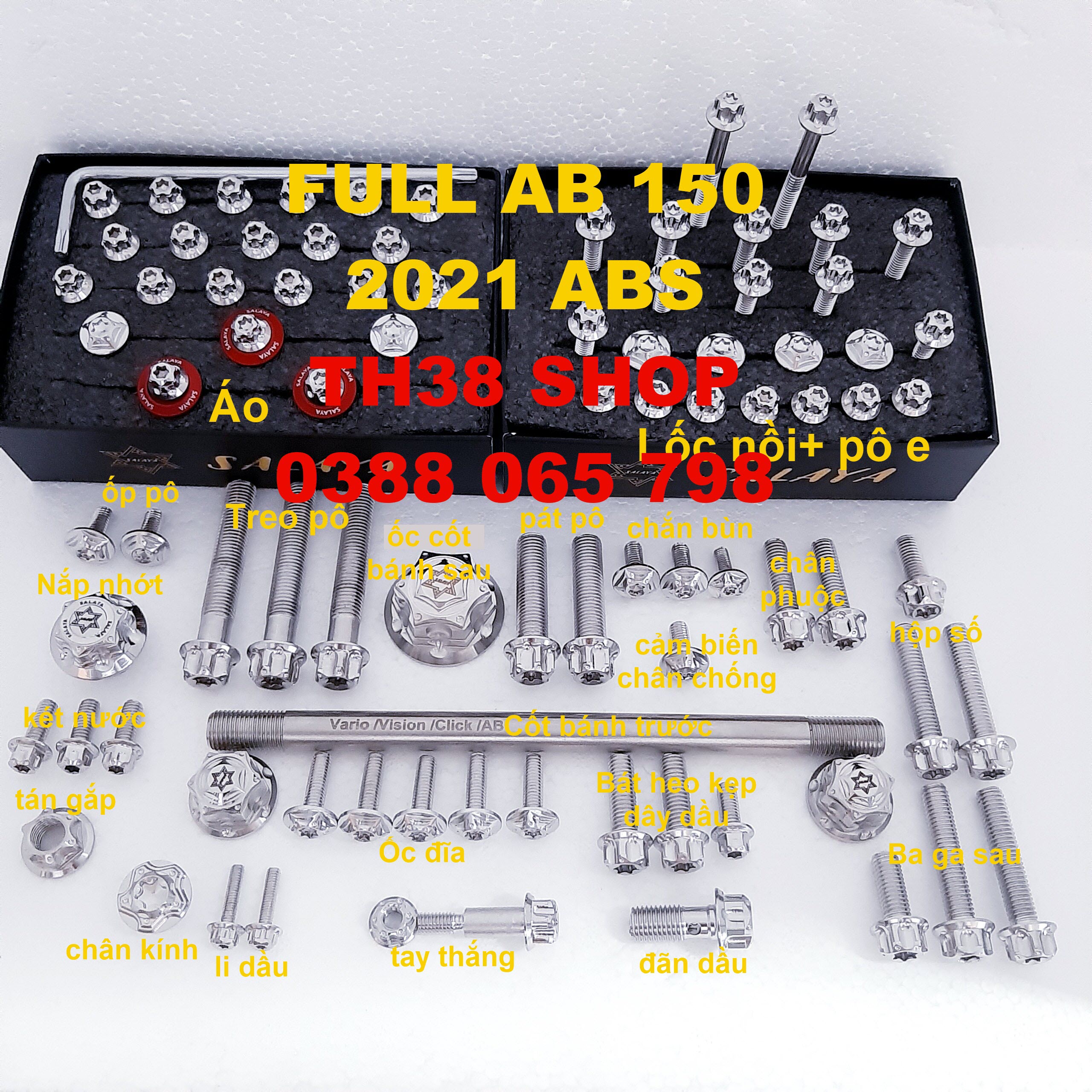 Full ốc salaya ab 150 abs 2021