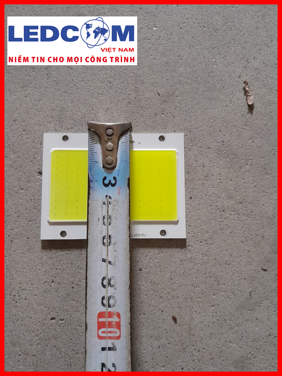 Chipled 50w cob cho lắp ráp đèn led