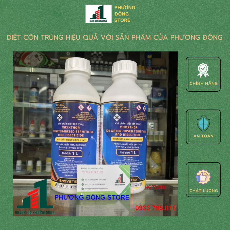 Thuốc diệt muỗi ruồi kiến gián Maxxthor - diệt côn trùng của Mỹ
