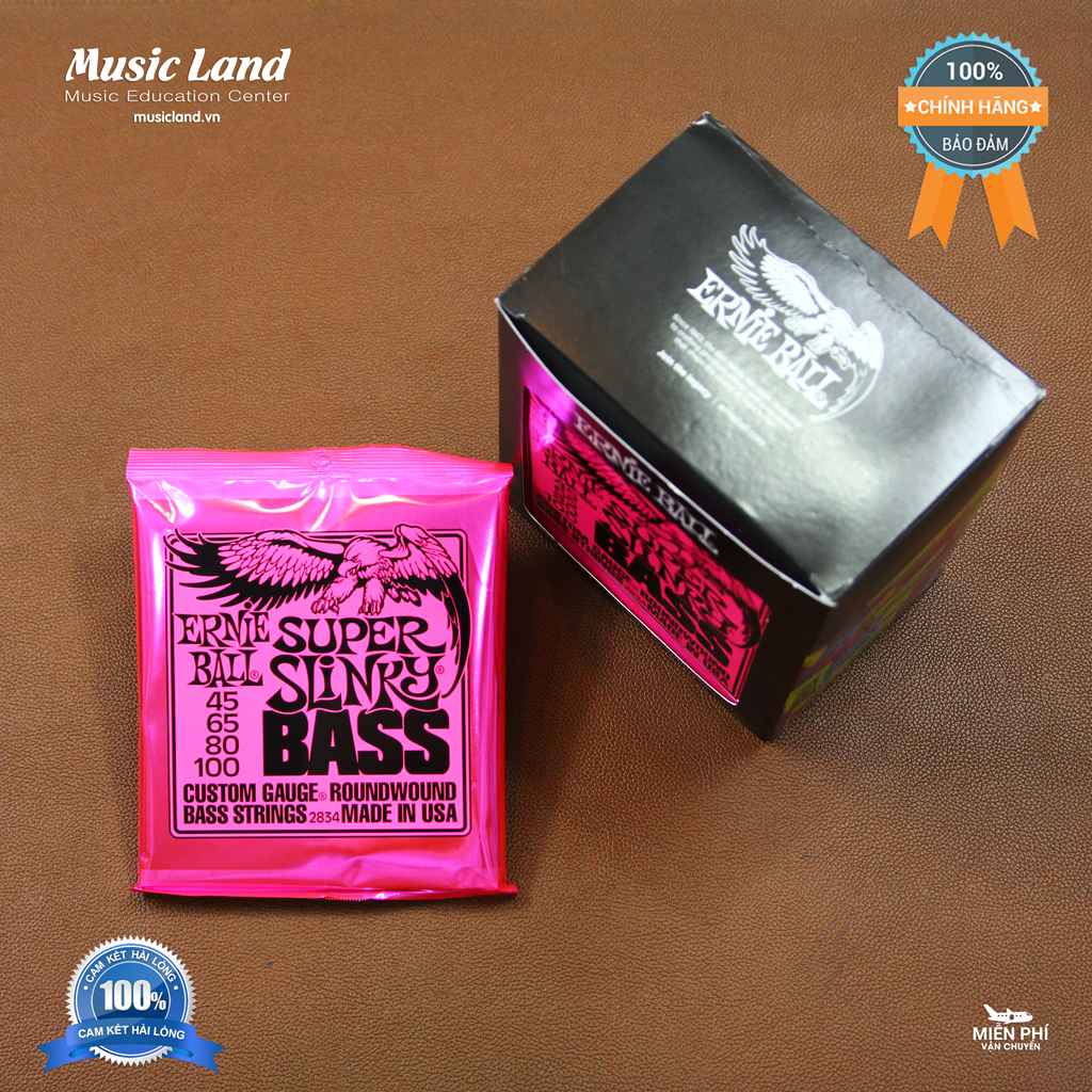 Dây Đàn Guitar Bass Điện Ernie Ball 2834 – Chính hãng