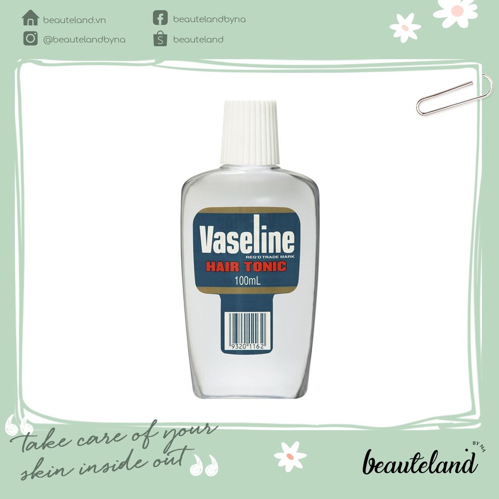 Dầu dưỡng tóc Vaseline Hair Tonic 100ml