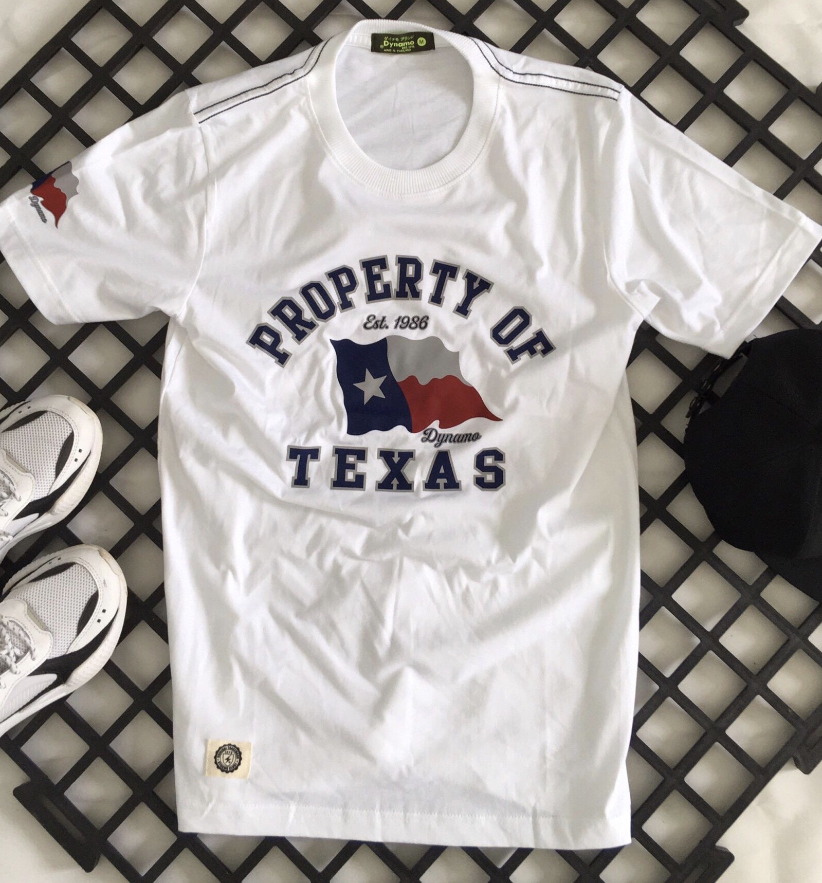 Áo thun nam thái lan 100% cotton thái texas