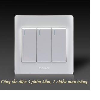 Công tắc 3 phím bấm