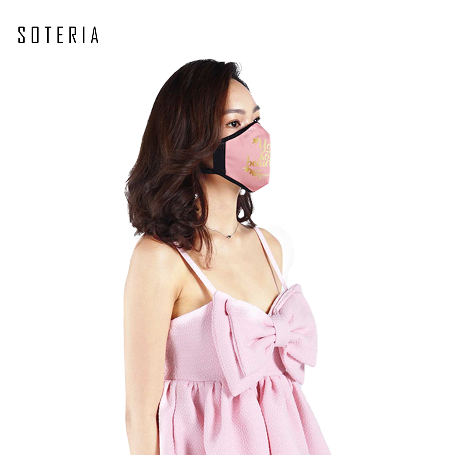Khẩu trang thời trang cao cấp Soteria Flowers ST115 bộ lọc bụi mịn N95 BFE