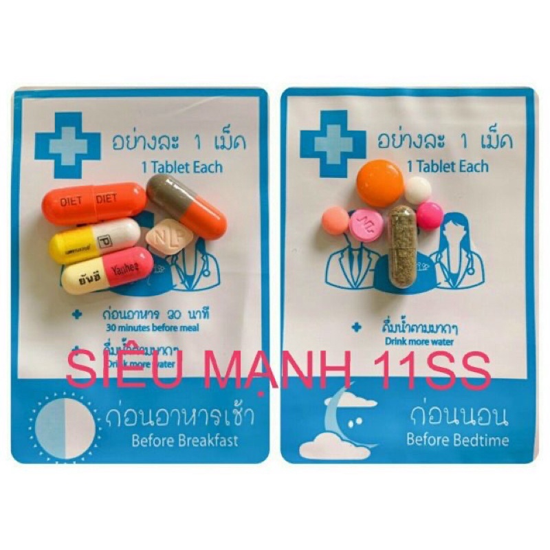 Viên uống giảm cân yanhee thái lan giảm mỡ cứng, nhờn thuốc