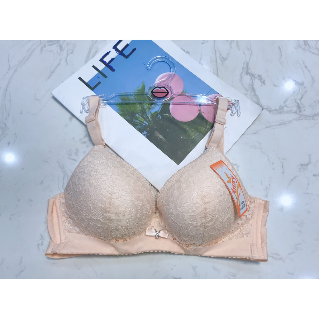 Áo lót áo ngực không gọng đệm dày 3cm ôm nâng ngực hàng anny t09 nhập khẩu thái lan
