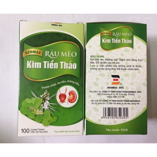KIM TIỀN THẢO RÂU MÈO