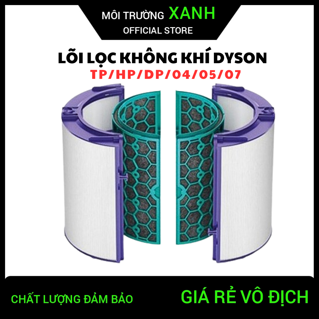 Lõi lọc thay thế cho quạt dyson tp04, tp05, tp07, hp04, hp05, hp07, dp04, dp05, dp07.