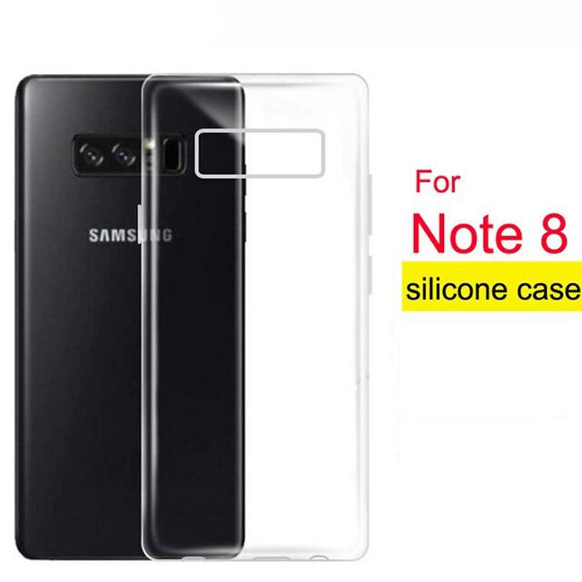Ốp lưng Likgus Silicon trong suốt cho Samsung Galaxy Note 8, Note 9, Note 10, Note 10 Plus