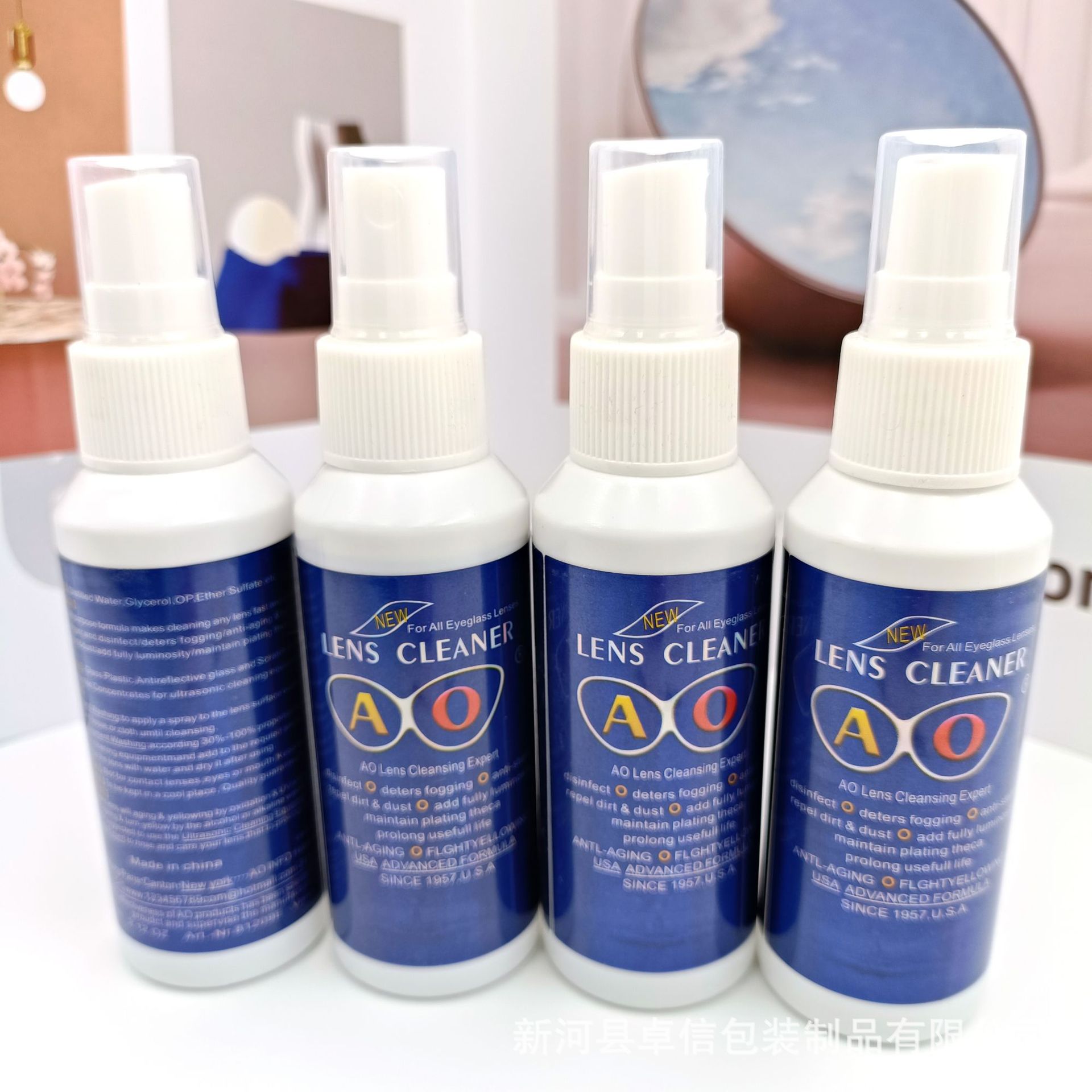 Lọ nước lau rửa mắt kính đa năng dạng xịt Kính mắt Lens Cleaner AO