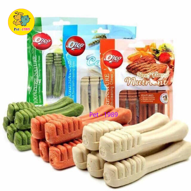 Xương Bàn Chải Xương Gặm Orgo Sạch Răng Thơm Miệng Cho Chó Pet-1989