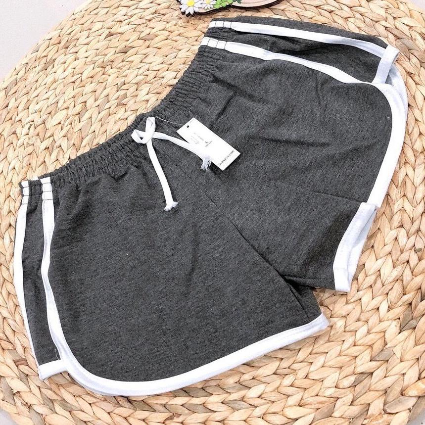 Quần Short Lưng Thun Quần đùi nữ 3 sọc thể thao cá tính và năng động