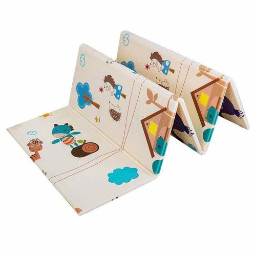 Thảm trải sàn xốp XPE 2 mặt phủ Silicone mẫu đẹp chống thấm tuyệt đối kèm túi 1m8 - 2m