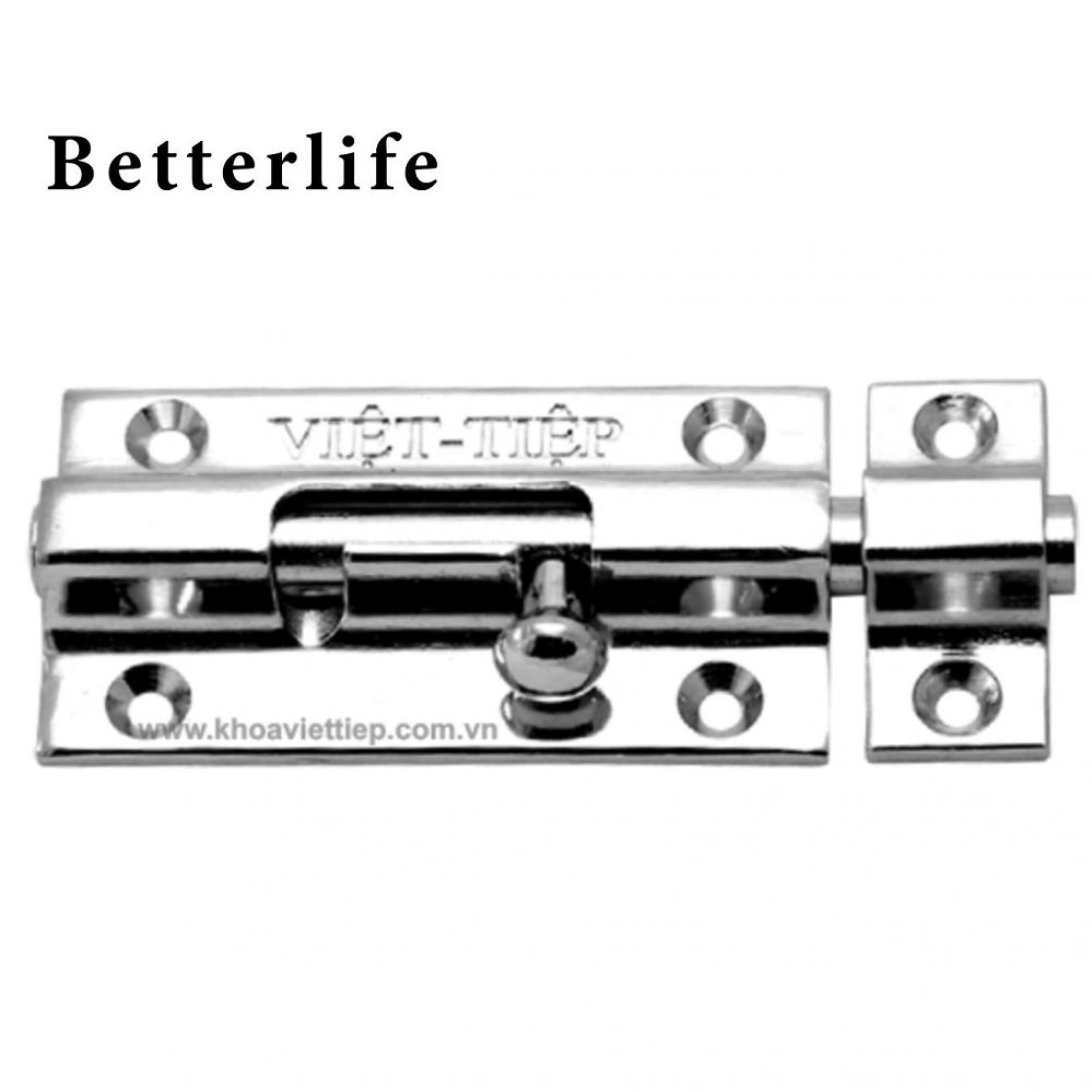 Chốt ngang an toàn việt tiệp 100% inox không gỉ cao cấp 98 x 43 mm - betterlife