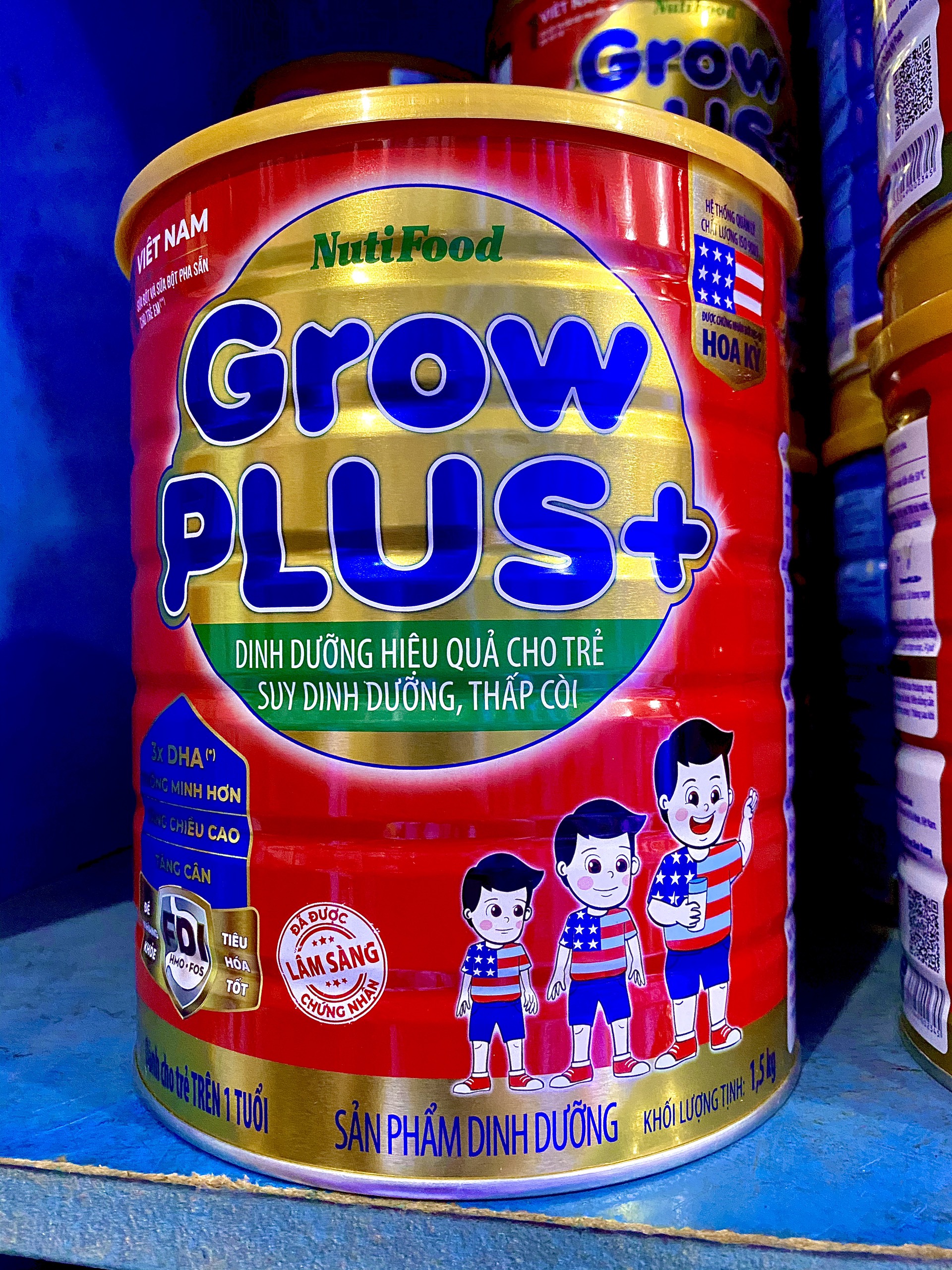 [HCM]Sữa bột Nuti Grow Plus Đỏ 15kg ( Mẫu Mới )