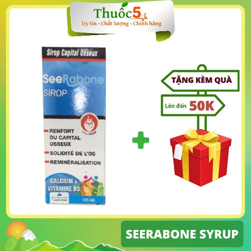 Siro SeeraBone – Bổ Sung Canxi Và Vitamin D3