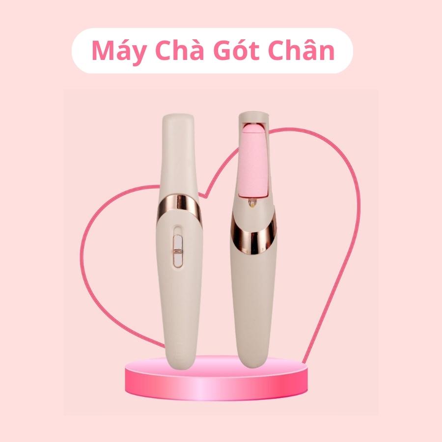 Máy mài gót chân tẩy da chết vacosi nhật bản, dụng cụ chà gót chân, mài gót chân, tẩy da chết tại nhà tiện lợi