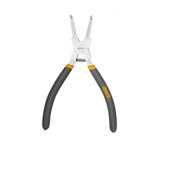 Kềm mở phe vòng trong mũi cong 7"/180mm ingco hccp011752