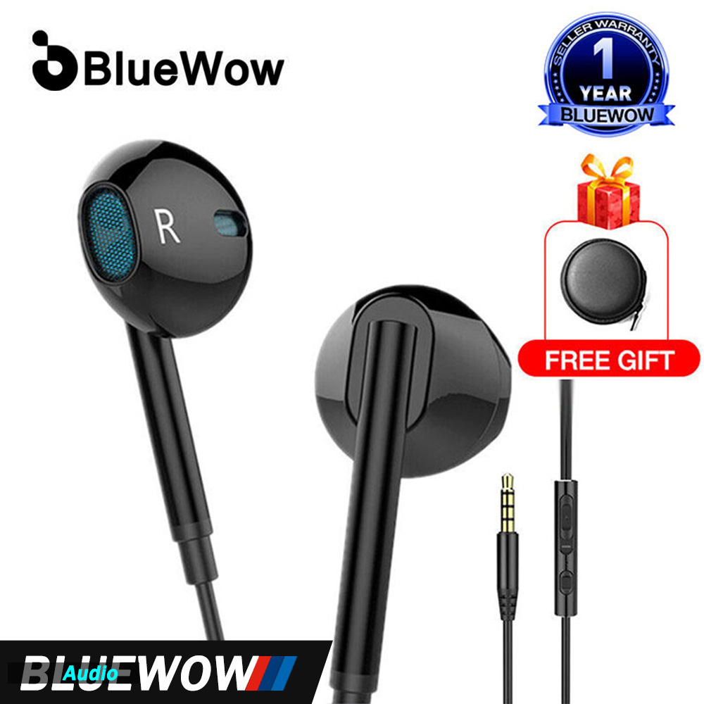 [Âm Trầm Sâu] BlueWow M15 Tai Nghe Khử Tiếng Ồn Tai Nghe Có Dây Tai Nghe Loa Siêu Trầm Có Dây HIFI Khử Tiếng Ồn Kèm Micro HD