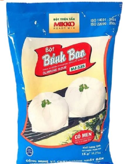 Bột bánh bao trộn sẵn có men mikko gói 1kg