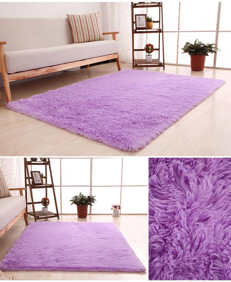 Thảm lông trải sàn 1m6x2m cao cấp, sang trọng cho phòng khách, phòng ngủ- GDLINHA02