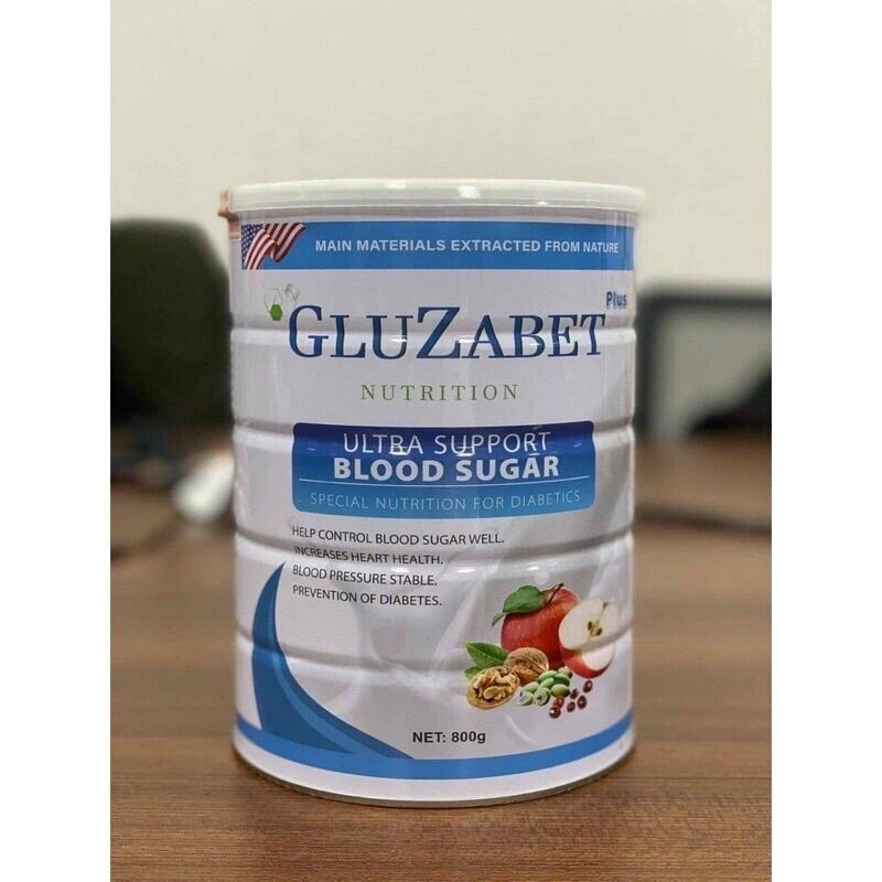 Sữa non tiểu đường Gluzabet 800g