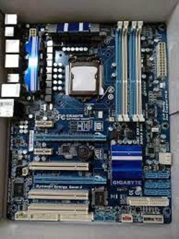 Main h55 socket 1156 - bo mạch gigabyte ga-p55a-ud3p - vó hdmi dòng 4 khe ram có usb 3.0 sata3 6gb- cpu i7 860 - bảo hành 12 tháng hàng đẹp 95%