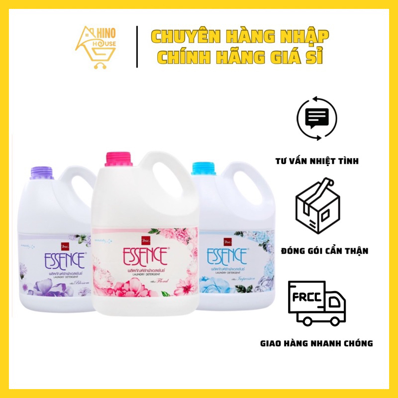 Nước giặt essence thái lan 3000ml xanh/ hồng/ tím siêu rẻ