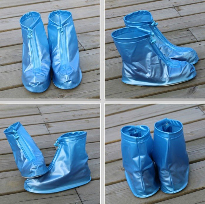 Bốt, Ủng bao bọc giày đi mưa chống thấm nước, chống trơn, trượt, bền, đẹp, thời trang