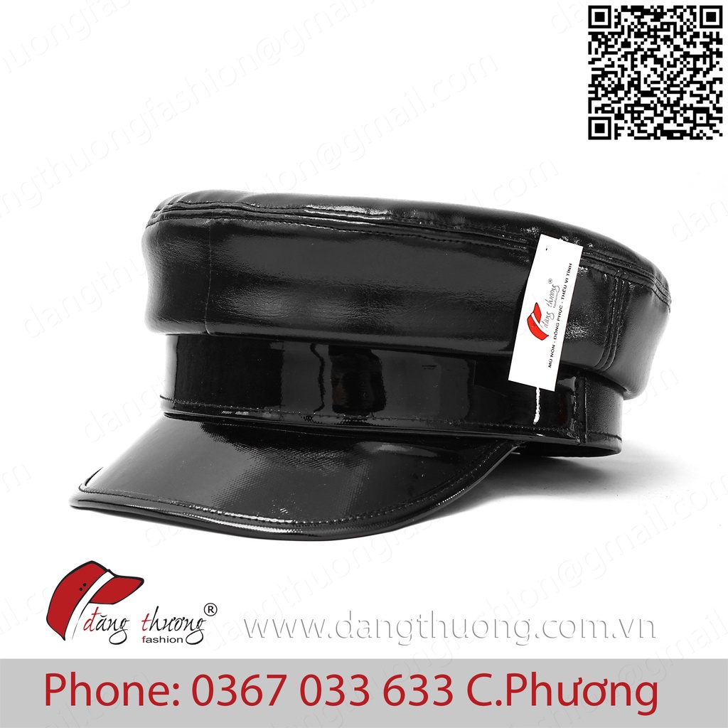 Mũ nón lưỡi trai baker boy newsboy thuỷ thủ thời trang chất da Pu cao cấp form dáng RB