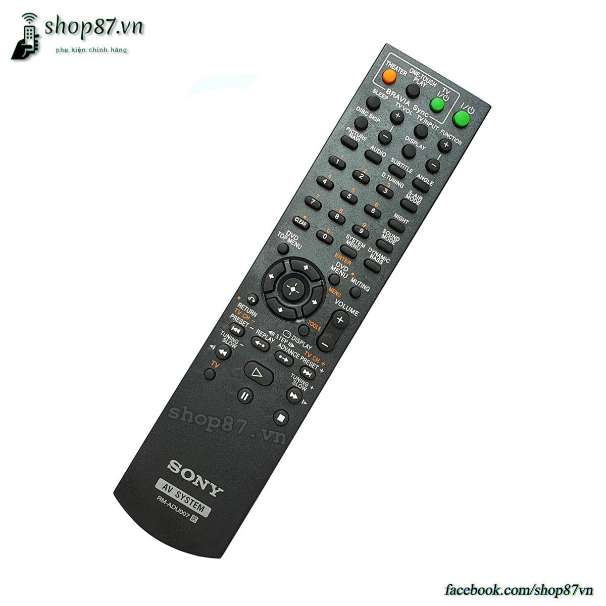 Điều khiển dàn loa Sony DVD AV System chính hãng