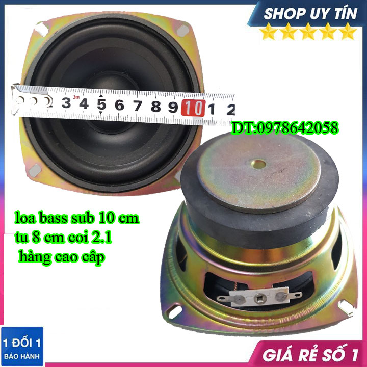 Loa bass sub 10 cm vi tính từ 80 coi 2.1 hàng cao cấp