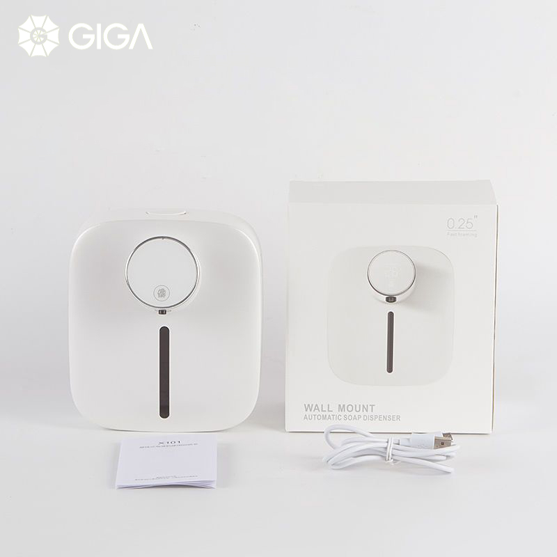 GIGA ESSENTIAL Hộp đựng xà phòng rửa tay cảm biến tự động treo tường/máy rửa tay cảm biến thông minh/máy tự động