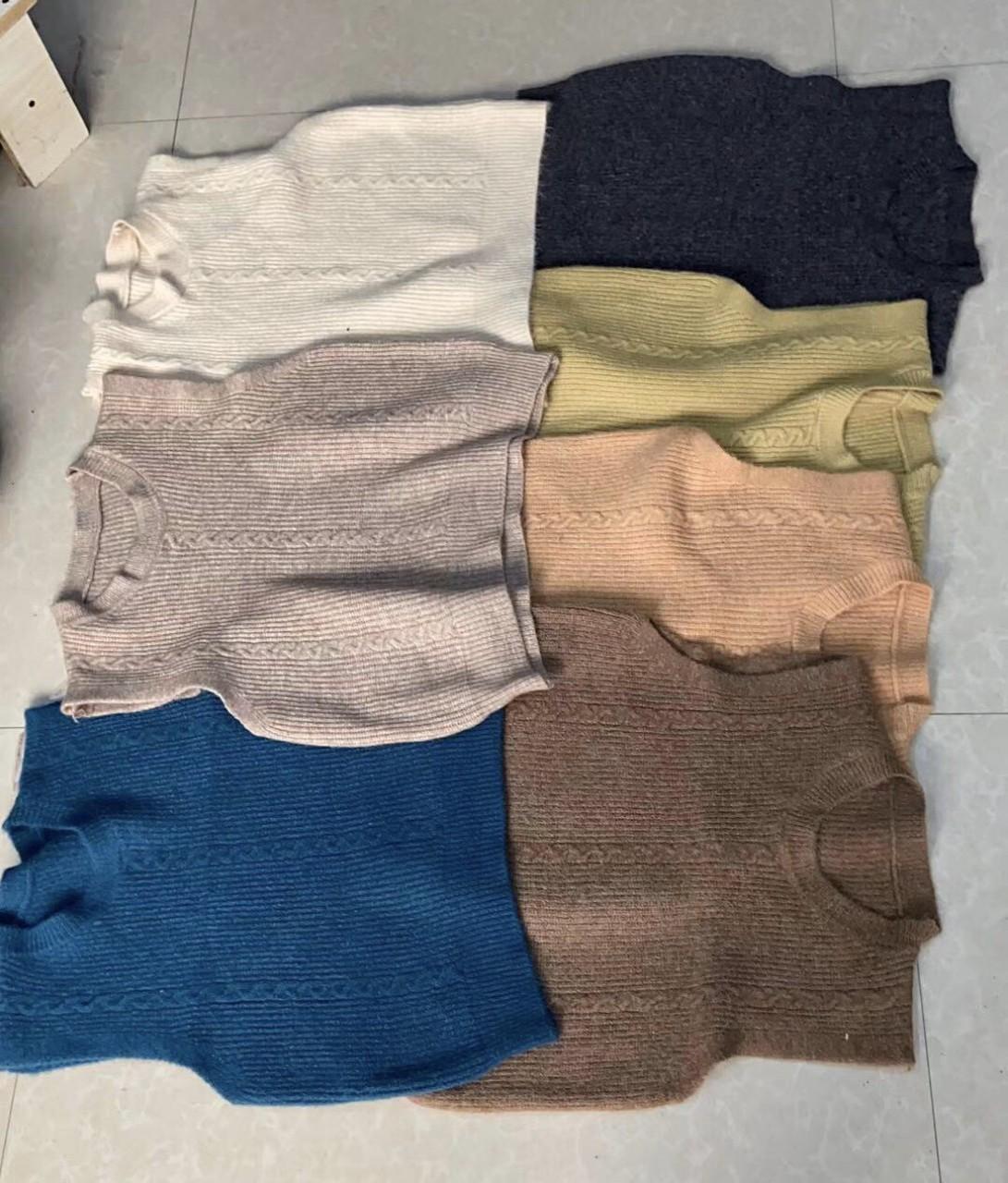 Áo len gile nữ thời trang  - len lông mịn  - hàng đẹp ( không kèm áo trong )