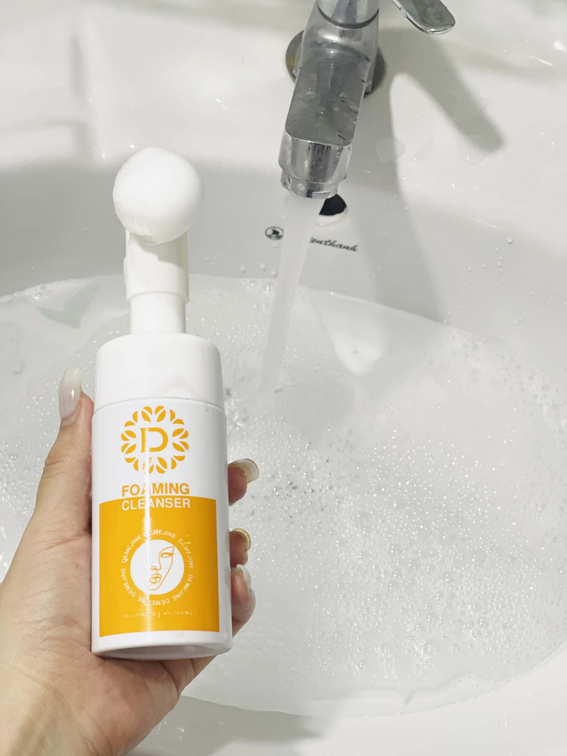 Sữa rửa mặt làm sạch sâu dịu nhẹ-demejine foaming cleanser