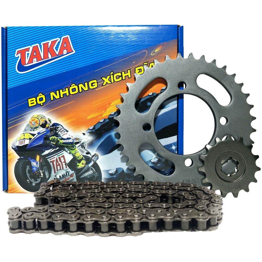 Bộ nhông sên đĩa SIRIUS TAKA (36T-15T/104L)