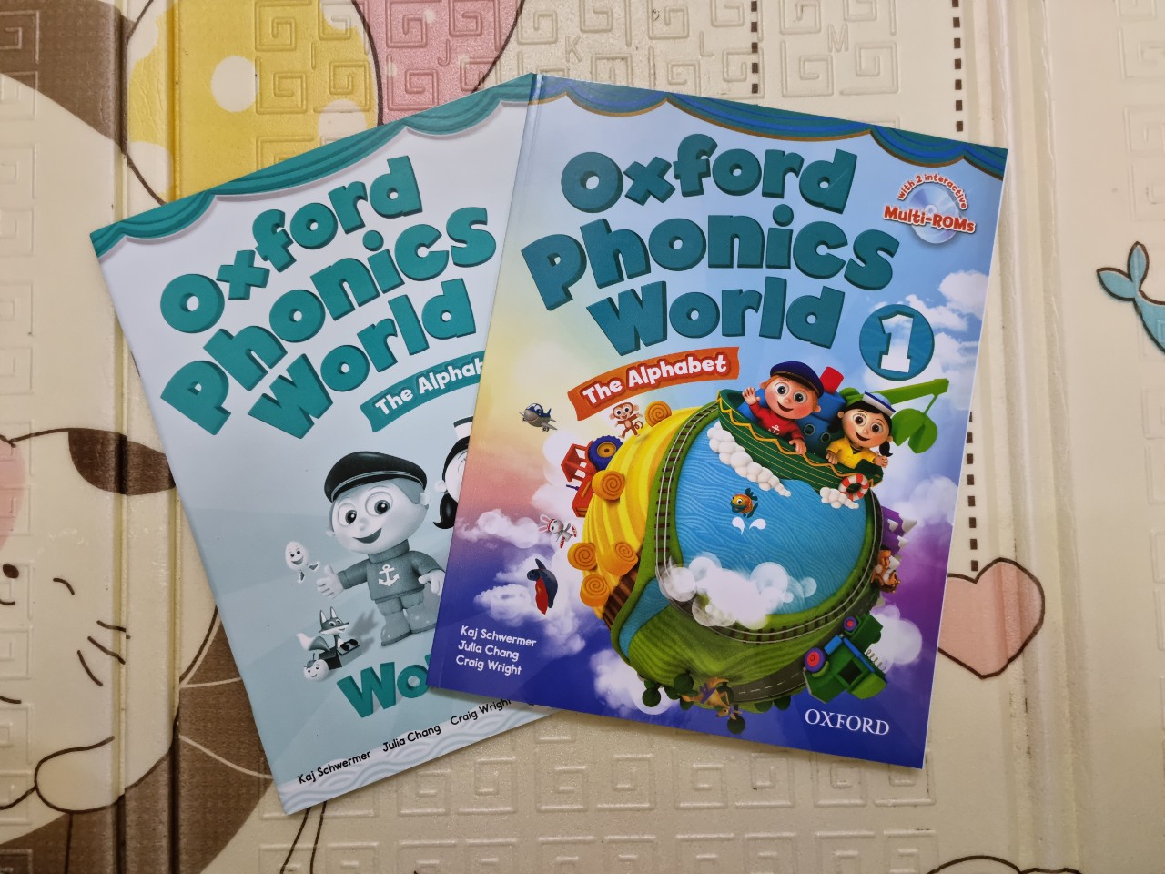 Bộ Oxford Phonics world 1 khổ to A4