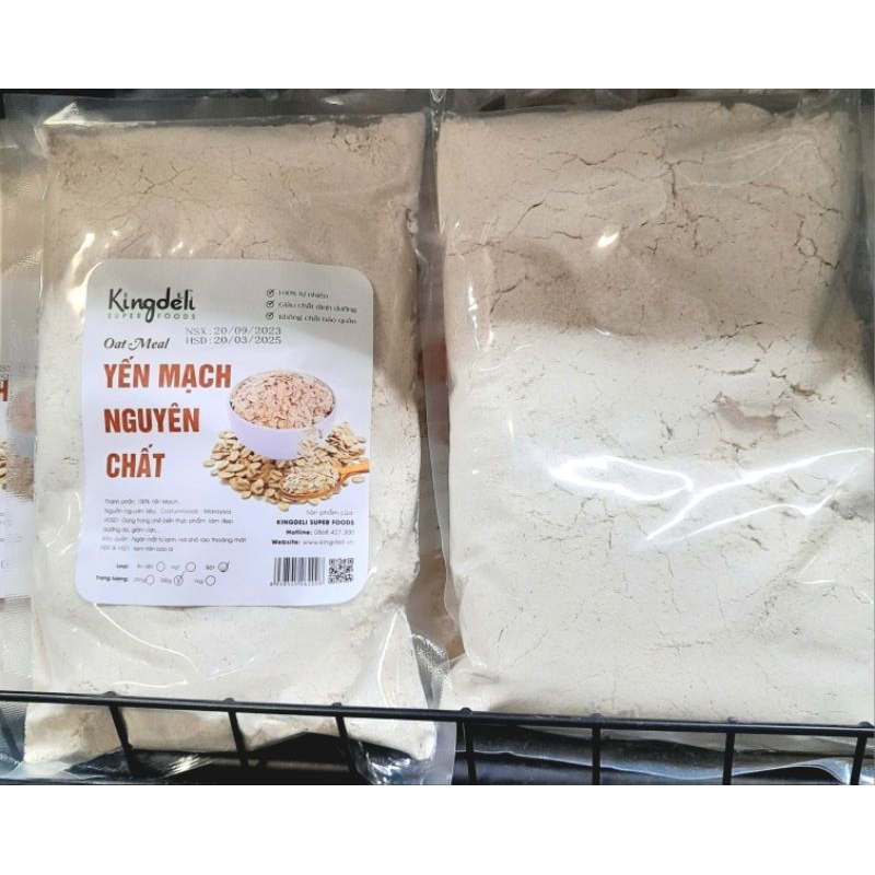 Bột yến mạch 1kg – giao bao bì thương hiệu ngẫu nhiên
