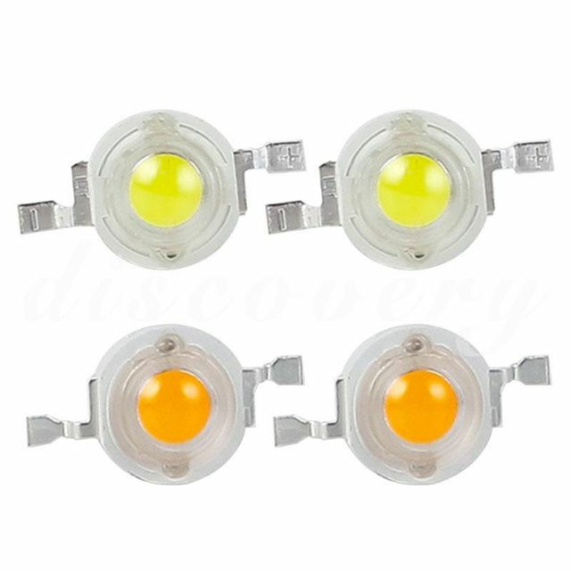 [HCM]NHÂN LED 1W SIÊU SÁNG (GIÁ 1 GÓI 10 CON)
