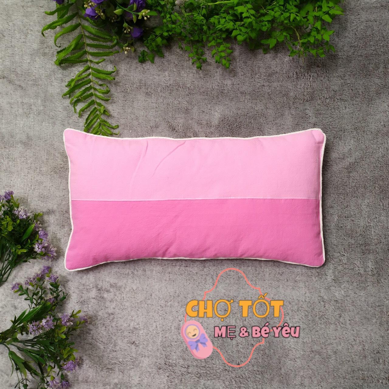 Gối nằm vải kara cho bé 30x50 cm kimhome
